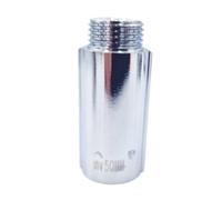 1/2"BSP (15mm) extension de filetage femelle en laiton mâle x chrome - 50 mm de long