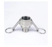 1/2" BSP male Thread 304 Stainless Steel Type B Socket Camlock Fitting Cam and Groove Coupler
