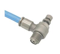 1/2" BSP x 8mm Push In Air Speed Control Valve Throttle Pneumatic 304 Stainless YZWRWRMKTB