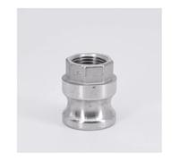 1/2" BSPT Female x Type A Camlock Quick Disconnect Coupling 304 Stianless Cam Groove For Hose Pumps Homebrew