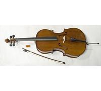 1/2 Cello Plein Massif Stagg Avec Table En Érable Et Housse