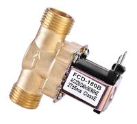 1/2 "courant alternatif 220V normalement fermé Electrovanne en laiton pour l'eau