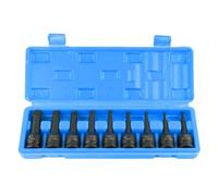 1/2" Drive Impact Spline Bit Socket Set 12 Point - 9PC -MO