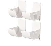 1/2 ensembles film plastique sans poinçon sac poubelle support de stockage multifonctionnel réfrigérateur réglable support de stockage plateau de stockage (Color : 4PCS-2SETS)
