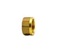 1/2" Female Pipe Hex Head Brass End Cap Fitting Coupler Connector Water Gas Oil