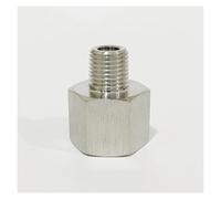 1/2'' Female To 1/4'' Male Thread 304 Stainless Steel Reducing Pipe Fitting Connector Adapter for Pressure Gauge
