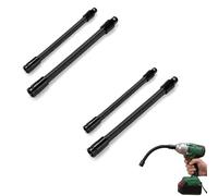 1/2 Flexible Shaft Extension Bar for Ratchet & Impact Wrench, Flexible Socket Extension Tool for Tight Spaces Automotive Repair, Chrome Vanadium Flex Drive Connecting Rod