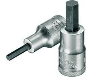1/2" Gedore Red 55mm Long Pin Socket Insert pour vis à six pans creux de 17 mm