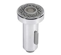 1/2 inch Pull Down Faucet Spray Head, Kitchen Sink Faucet Sprayer Head with 2 Modes Sprayer Replacement Part, Chrome Finish