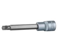 1/2" Llave de vaso con punta para tornillos Torx con orificio frontal, larga, TB60