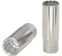 1/2" Llave de vaso de 12 cantos, larga, 1.1/8''