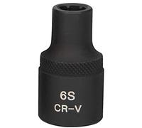 1/2" Llave de vaso de impacto de RIBE®, corta, M6S