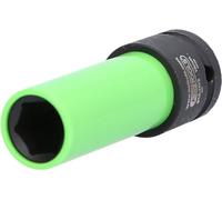 1/2" Llave de vaso especial para ruedas 15 mm, robusta