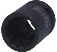 1/2" Llave de vaso especial para ruedas 19mm, dodecaedra