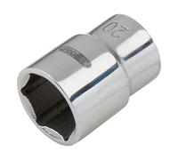 1/2" Llave de vaso hexagonal STAINLESS STEEL, 8 mm