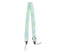 1,2 M Courroie D'épaule pour la Caméra pour Les Caméras Numériques, Les Appareils Portables, la Sangle Légère du Polyester Cou, L'épaule, Poignet, Utilisateurs Appropriés (Motif Citron)