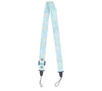 1,2 M Courroie D'épaule pour la Caméra pour Les Caméras Numériques, Les Appareils Portables, la Sangle Légère du Polyester Cou, L'épaule, Poignet, Utilisateurs Appropriés (Motif de Fleurs)