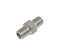 1/2"Male x 1/2" Male Hex Nipple en acier inoxydable 304 fileté de raccords de tuyauterie NPT