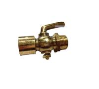 1/2" Male x M20x1.5mm Metric Female Brass Drain Petcock Shut Off Valve Water Fuel Gas Oil