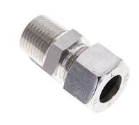 1/2'' NPT mâle x 15L Anneau de coupe droit en acier inoxydable 315 Bar DIN 2353