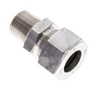 1/2'' NPT mâle x 18L Anneau de coupe droit en acier inoxydable 315 Bar DIN 2353