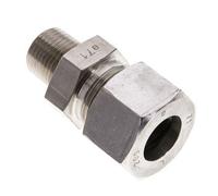 1/2'' NPT mâle x 20S Anneau de coupe droit en acier inoxydable 400 Bar DIN 2353