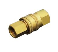 1/2 NPT Water Pipe Joint Hydraulic Quick Coupler Open Valveless Quick Joint Car Quick Joint