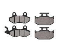 1/2 Paires de Plaquettes de Frein Avant et arrière de Moto pour Motos Tout-Terrain Yamaha Yz 125 K WR 200 D Ttr 250 Z Yz125 Wr200 Ttr250 Wr125 TT-R