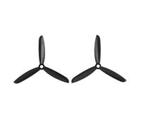 1/2 paires d'hélices 5045 6045 à 3 lames CW CCW pour drone RC FPV avion à aile fixe, 5 x 4,5, 6 x 4,5, Tri-Blade 5 mm Shaft Racing Parts (2 paires 6045)