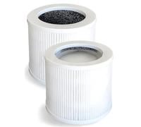 1/2 Paquet De Remplacement De Feuille De Filtre Désodorisant HEPA Et Charbon Actif H13, Compatible For VEWIOR, HQSC-50 HQKJ-80 AP01W HQKJ-50 Purificateur D'air(2 Pack)