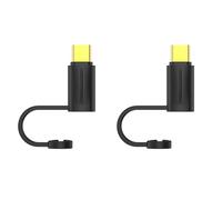 1/2 pcs 8pin femelle vers USB C mâle adaptateur PD60W charge rapide pour téléphone 15 16 et tablettes connecteurs de transfert de données adaptateurs de charge sûrs