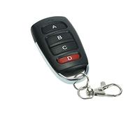 1/2 PCS Universel 433MHz Télécommande 4 Canaux Porte de Garage Télécommande pour Porte de Garage Portail Électrique