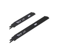 1/2 pièces 150/225mm 8TPI carbure lame de scie alternative SabreDemon Endurance for métal épais fonte acier allié(2PCS)