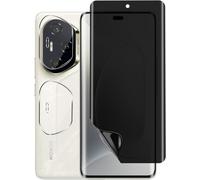 1+2 Pieces Anti-Spy Screen Protector Compatible With Honor 300 Pro Flexible Tpu Film [No Glass] And Tempered Glass Camera, Anti-Spy Privacy Screen Protector For Honor 300 Pro