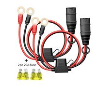 1/2 pièces avec câble en silicone M10, connecteur de charge rapide pour voiture, compatible avec le câble de connexion NOCO GC008X 1pc-16AWG-9.84FT