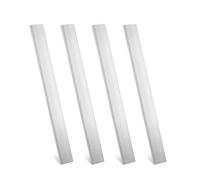 1/2 pièces en alliage d'aluminium solide métal rectangulaire barre plate tige carrée plaque d'acier longueur de bande 250 mm(1pcs,5x15mmx250mm)