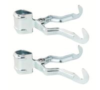 1/2 Pièces En Métal Fer Pince Camping Tente Support De Lumière Crochet Suspendu Multi-Fonction Randonnée Dans La Nature Lampe Cintre Pince.2pcs.