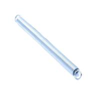 1/2 pièces fil Dia 1.2/1.4/1.6/1.8mm diamètre extérieur 8-20mm longueur 300mm zingué Tension ressort d'extension Double ressorts hélicoïdaux(1.2 x 12 x 300mm,1Pcs)