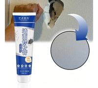 1/2 pièces Kit de réparation de cloison sèche avec grattoir, pâte de rebouchage murale, agent de réparation murale. Solution rapide et facile pour combler les trous des murs de la maison, réparer les 