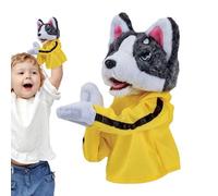1/2 pièces Kung Fu Jouet Animal Gants Husky Jeu pour en-fants Jouets en Peluche, marionnettes à Main Boxer, marionnettes à Main Boxer avec Sons et Action de Boxe