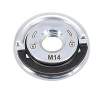 1/2 pièces M14 M10 for meuleuse d'angle de Type 100, meuleuse autobloquante à dégagement rapide, plaque de pression, écrou à bride, outils de mandrin électrique(1Pc M14)