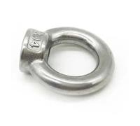 1-2 pièces M3 M4 M5 M6 M8 M10 M12 M14 M16 M18 M20 304 écrous à œil de levage en acier inoxydable vis anneau boulon à œil anneau écrou d'accrochage vis(Eye bolt,M16 1PC)