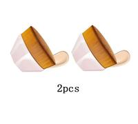 1/2 Pièces Pinceau De Maquillage Magique Poudre Fard À Joues Brosse Fond De Teint Professionnel Pinceau De Maquillage Grands Cosmétiques Maquillage De Base Souple.Yellow.