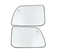 1/2 Pièces Pour Edge Pour Lincoln MKX 2011-2015 Version Américaine Miroir Lentille Verre Accessoires Porte Latérale Chauffée Glace Rétroviseur Grand Angle(1 pair blind spot)
