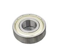 1/2 pièces Roulement ZZ 6200 6201 6202 6203 6204 6205 6206 6207 VTT Boule À Gorge Profonde Joint En Acier Chromé(6202 ZZ 2pcs)