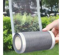 1/2 pièces Ruban de réparation d'écran imperméable 6,98 cm X 4,99 m, pour des patchs en plastique sur les fenêtres et les portes, maille adhésive pour la réparation de moustiquaires, film résistant au