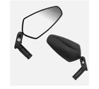 1/2 Pièces Universel Pour Rétroviseur De Vélo Vue Arrière Pour Vtt Pour Accessoires Route Guidon Cyclisme Grand Angle À Rotation Réglable Rétroviseurs de moto(2 pcs diamond)