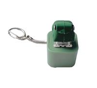 1/2 porte-clés grenouille qui frappe le clavier, régulateur, hochet, bouton sonore, décoration décorative et émet du son