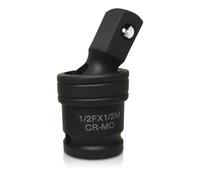 1/2" Raccord de Douille Pivotante en Acier CR-MO, a choc Rotation à 360° ,Adaptateur pour Embouts et Douilles Industrielles clé à choc clé cliquet