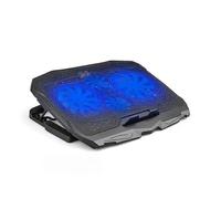 (1#)2-USB Ports Cooling Fan Laptop Cooler Pad Notebook Stand Holder for 14/15.6inch